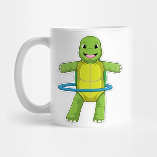 Turtle at Fitness with Fitness tires Mug